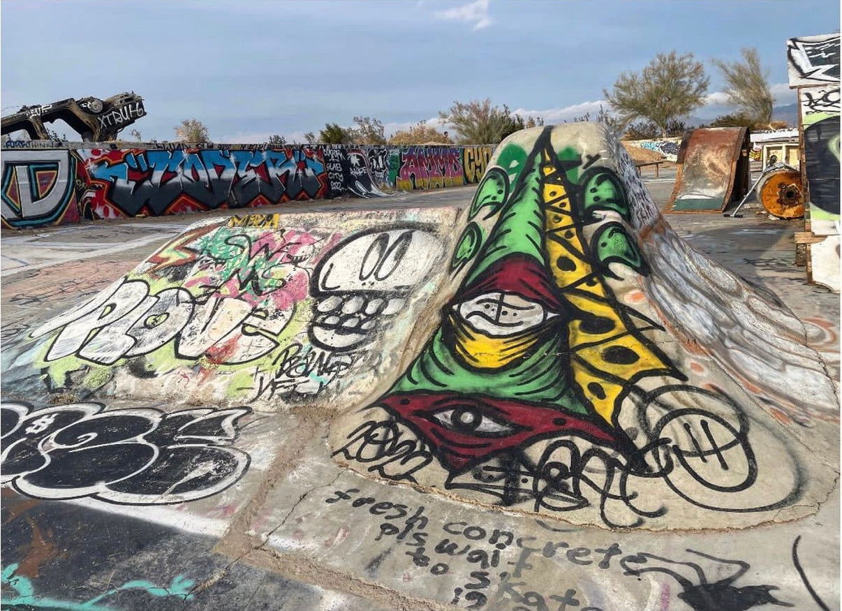 eye gato skatepark graffiti character Mr. Gato San Diego Artist