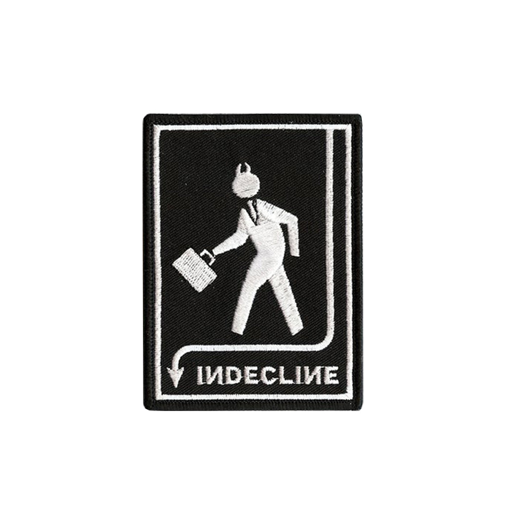 Indecline Embroidered Patch