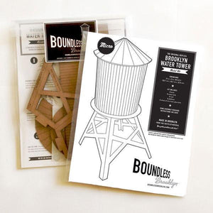 Boundless Brooklyn Water Tower Model Kit - Large