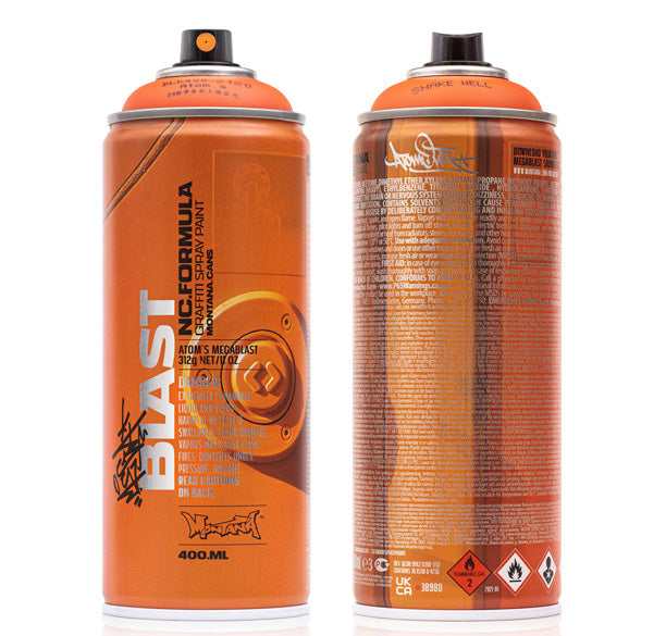 Montana Cans BLACK Limited Edition Spray Can - Atoms Megablast