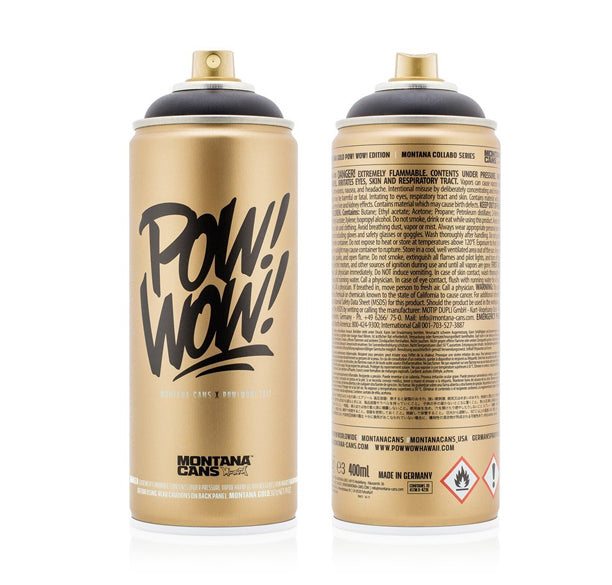 Montana Cans Limited Edition Spray Can - 2017 POW WOW Gold Edition