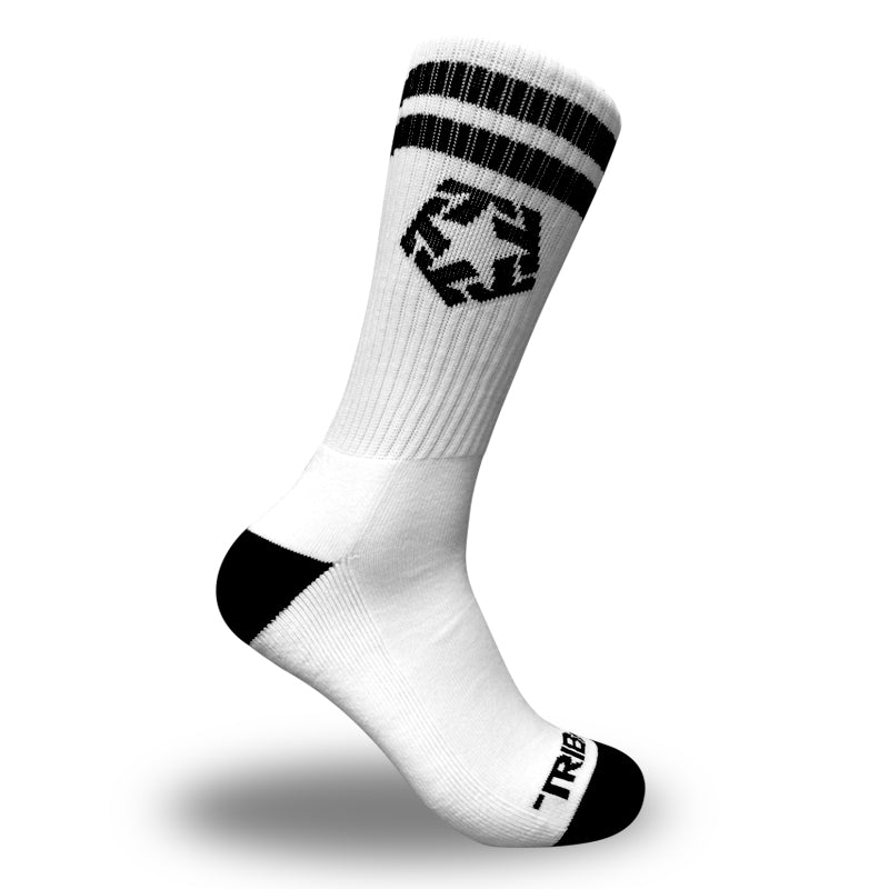 Tribal Streetwear White T-Star Socks