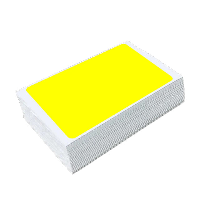 Blank Slaps Yellow Egg Shell Sticker Pack - Yellow