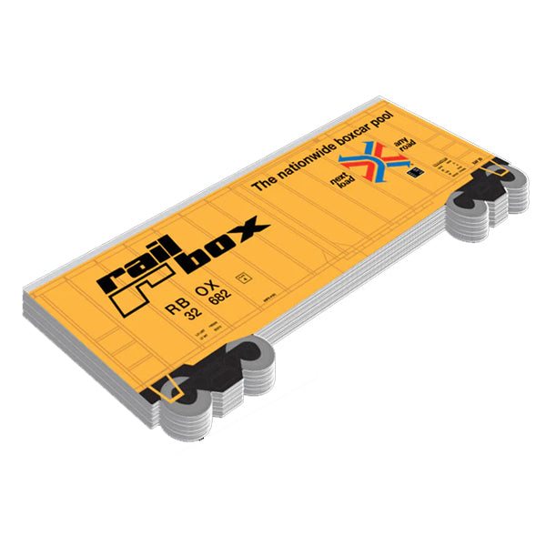 Blank Slaps Egg Shell Sticker Pack  - Railbox Blanks