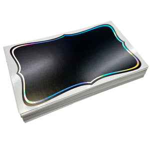 Infamy Eggshells Blank Sticker Pack - Black Label Hologram