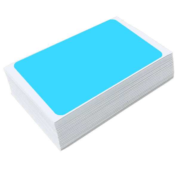 Blank Slaps Egg Shell Sticker Pack - Light Blue