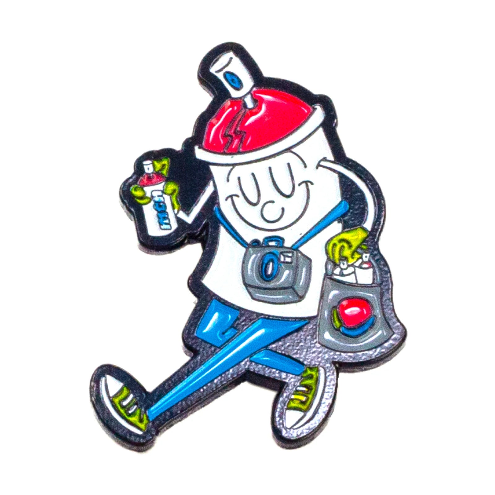 Happy SprayMore MTN Enamel Pin