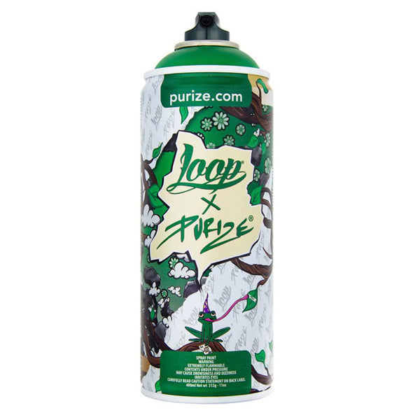 Loop x Purize Limited Edition Spray Can