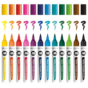 Molotow Aqua Color Brush Basic Set