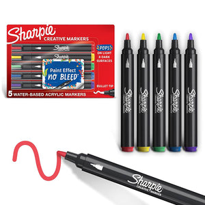 Sharpie Creative Marker Acrylic Paint Pens 6 count