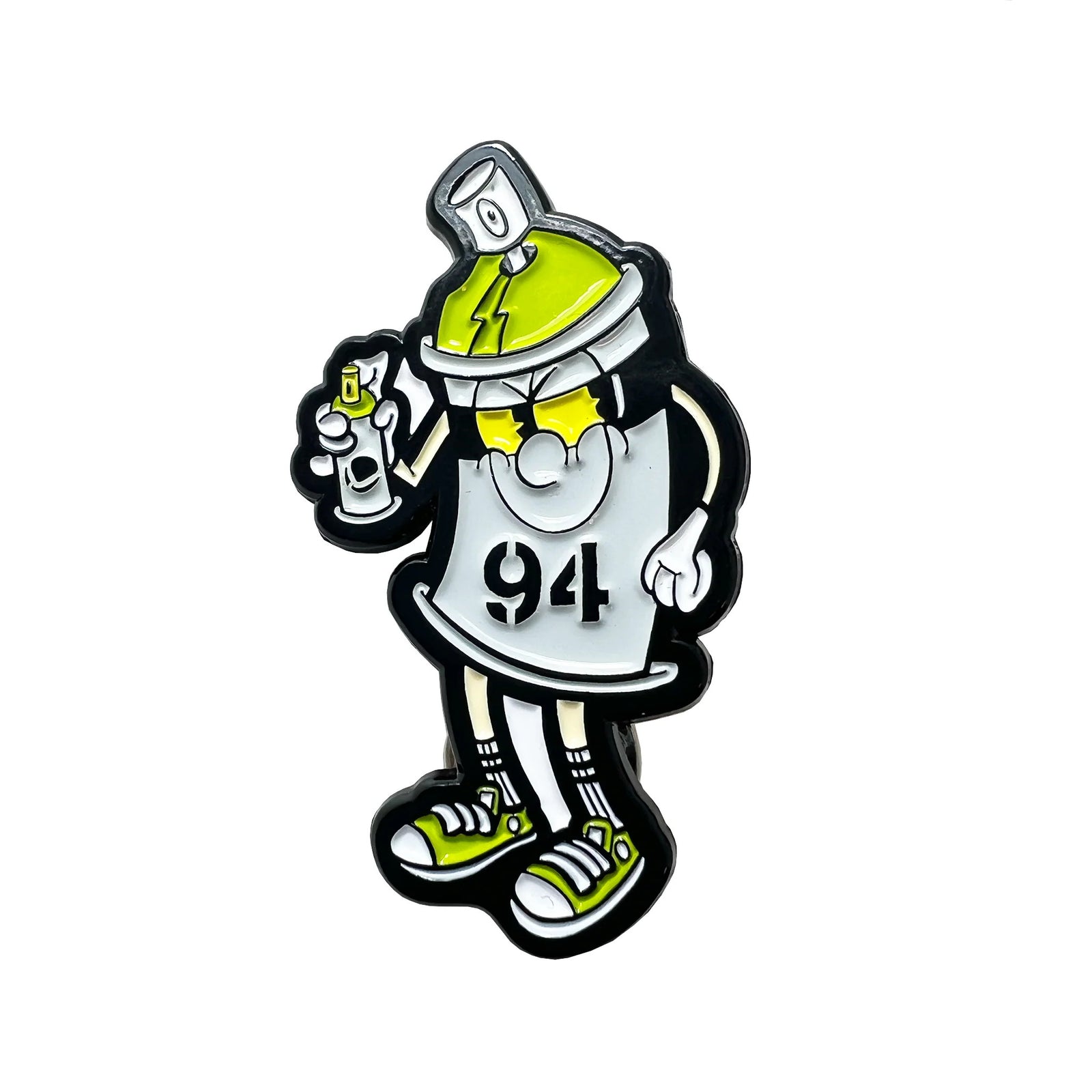 94 Character Enamel Pin