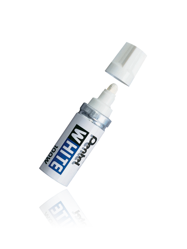 Pentel White 100w Shorty Marker - InfamyArt