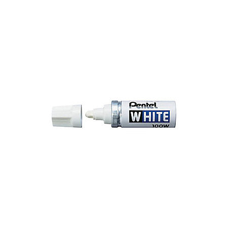 Pentel White Marker 100W – GCS Clothing