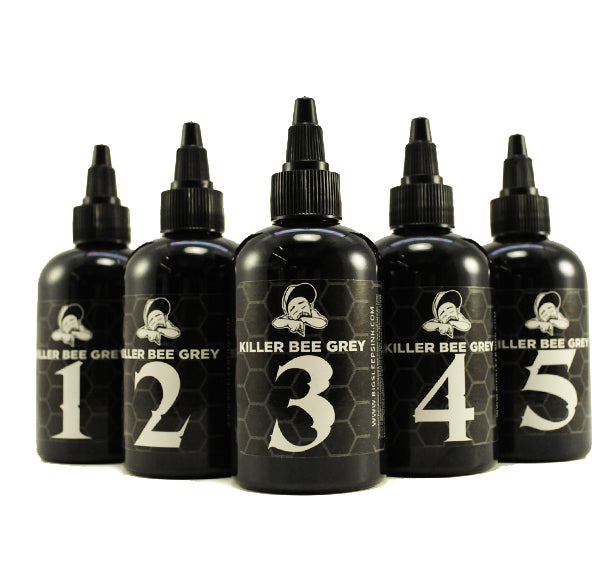Big Sleeps Ink - Killer Bee Grey Wash Set of 5
