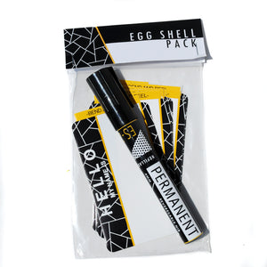 ES-2 Chisel Tip Eggshell Ink Marker Pack