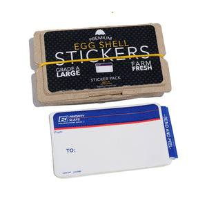 Egg Shell Sticker "Priority Blanks" Pack - 80pcs - InfamyArt - 1