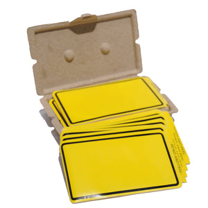 Egg Shell Sticker "Yellow Line Border" Pack - 80pcs - InfamyArt - 4