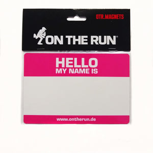 Hello My Name Is Magnet by On The Run