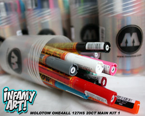 Molotow One4All 127 HS Paint Markers 20 count Main Kit 1 - InfamyArt - 4