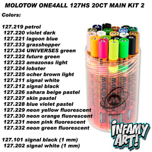 Molotow One4All 127 HS Paint Markers 20 count Main Kit 2 - InfamyArt - 3
