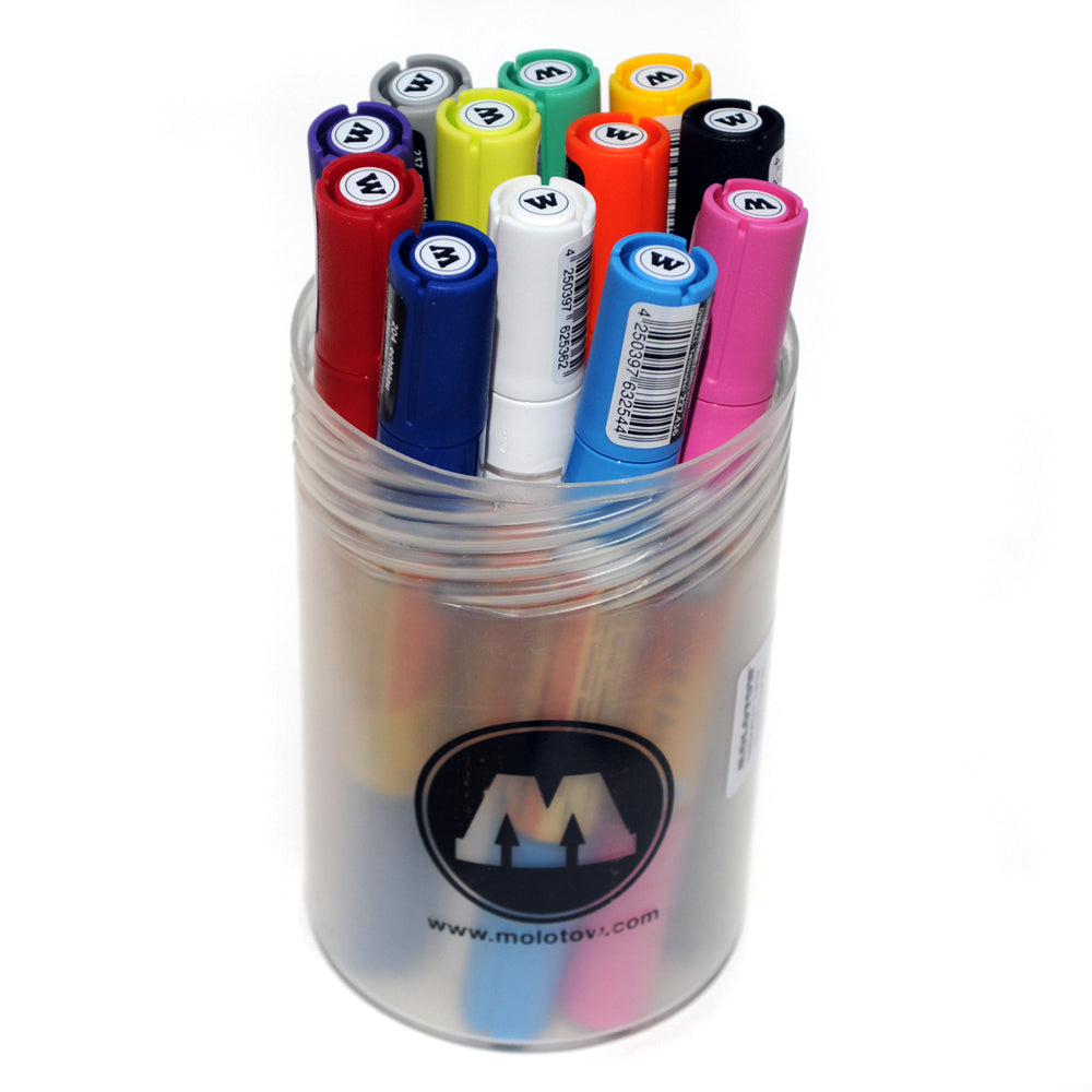 Molotow One4All Acrylic TWIN High Solid Paint Marker Main Kit 1 - InfamyArt