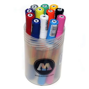 MOLOTOW Acrylic ONE4ALL Paint Markers, 227HS, 4mm Round Tip