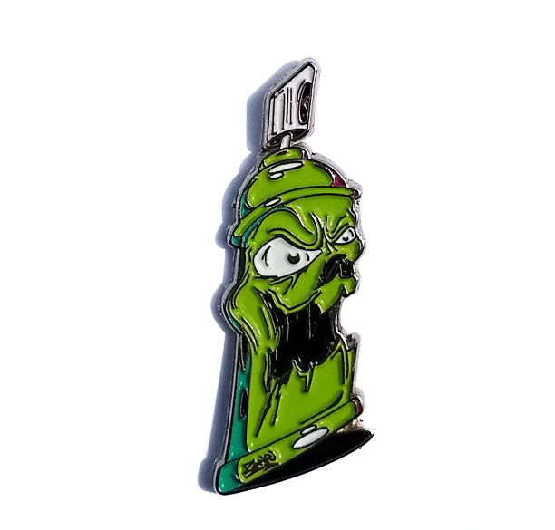 Monster Spray Can Enamel Hat Pin by Zane WCA