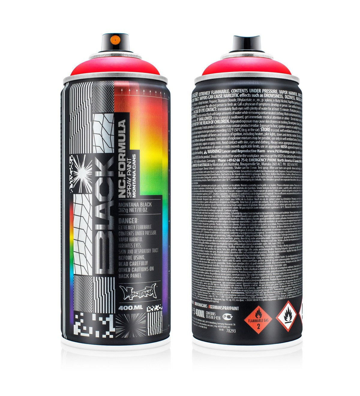 Montana Cans BLACK Limited Edition Spray Can - Felipe Pantone