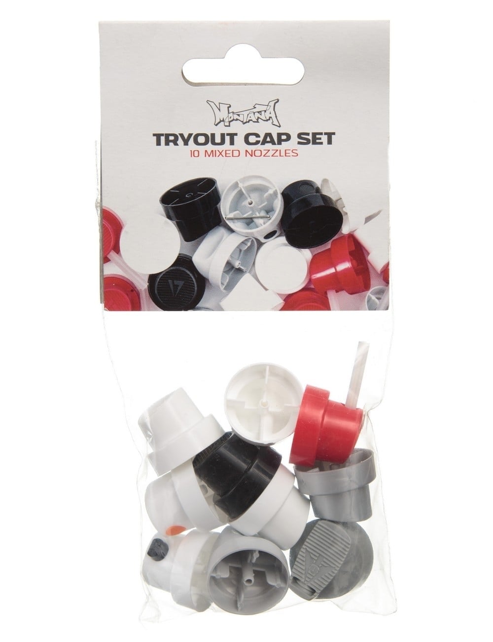 Montana Cans Tryout Cap Set - 10 Mixed Nozzles