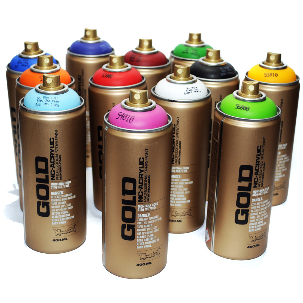 Montana Gold Transparent Spray Paint 400ml