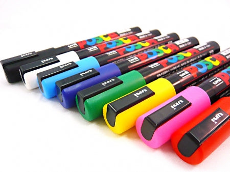 Uni Posca Paint Markers Set of 8 Colors