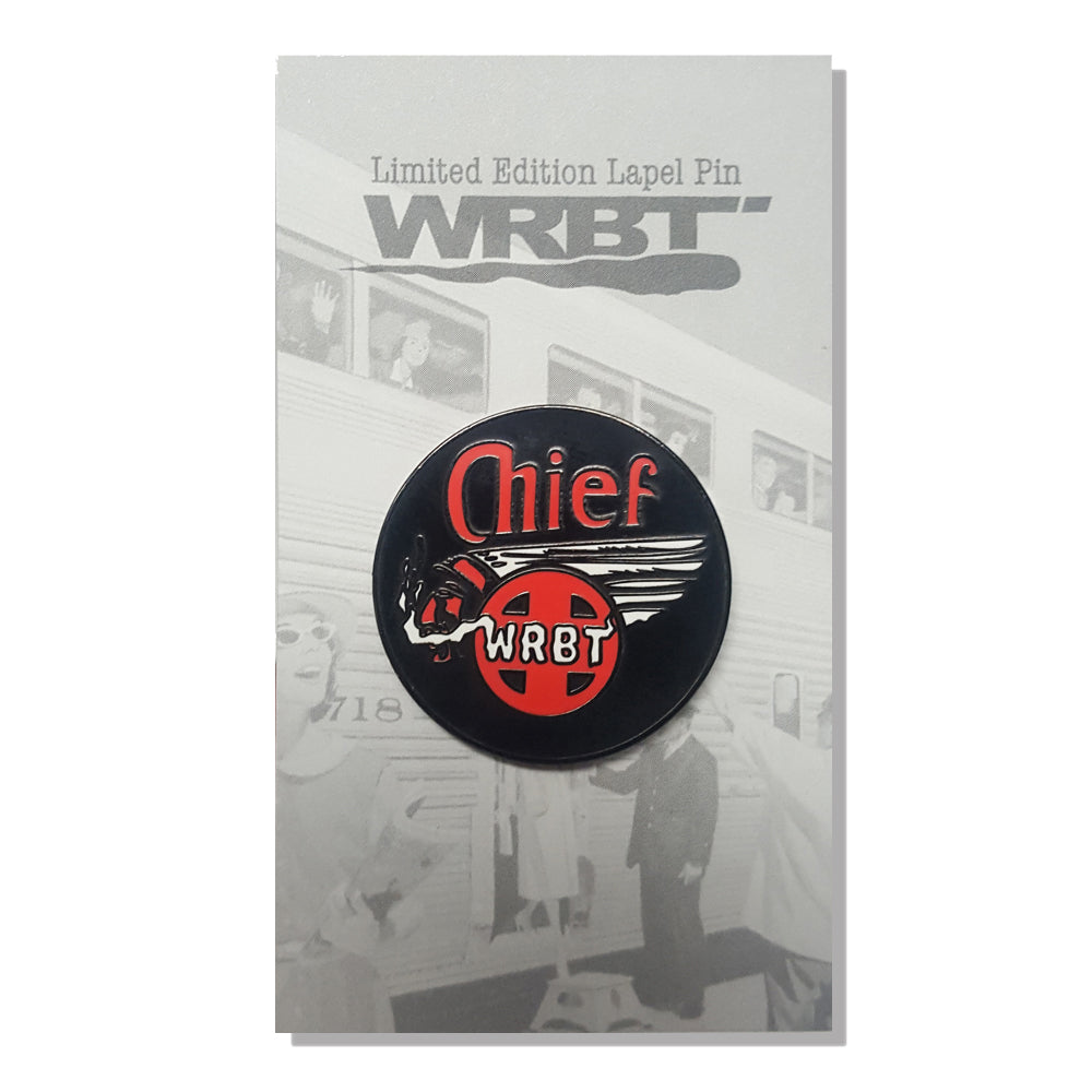 WRBT "Smoking Chief" Enamel Pin