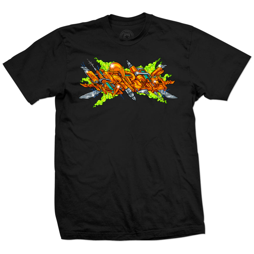 Tribal Streetwear - Basix Orange  T-shirt