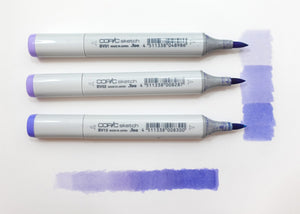 Copic Sketch Markers - Blues