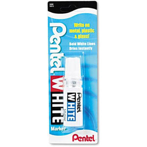 Pentel White 100w Shorty Marker - InfamyArt - 4