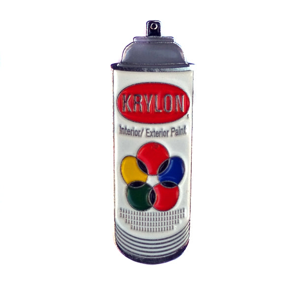 Brandalism Spray Paint Can Enamel Lapel Pins - BRANDALISM CHANEL SPRAY  PAINT CAN ENAMEL LAPEL PIN