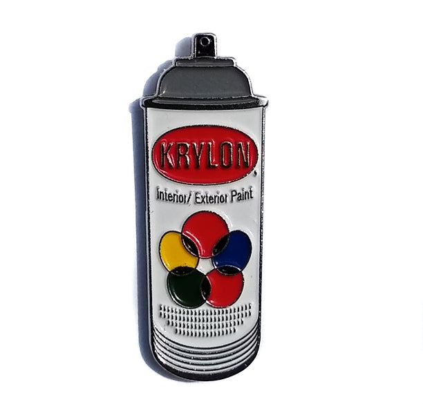 Krylon Traditional Spray Can Enamel Hat Pin