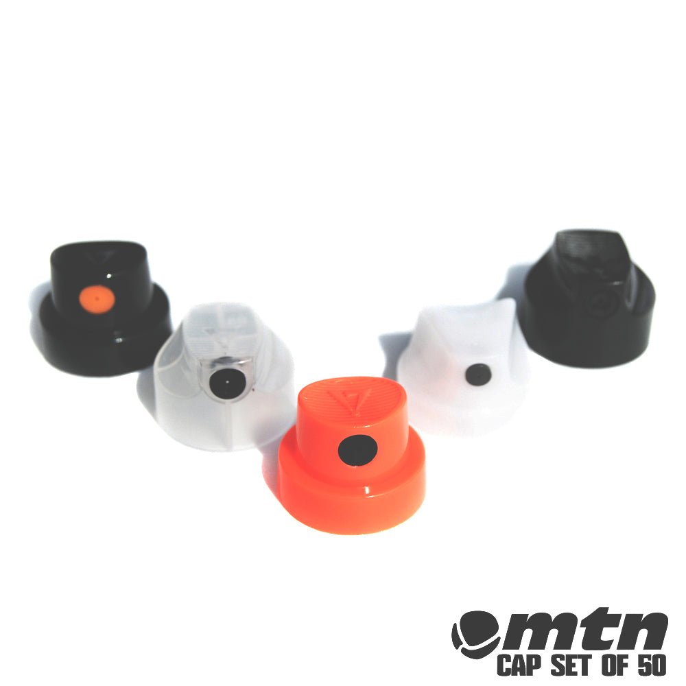 50 Pack - MTN Complete Spray Paint Nozzle Set