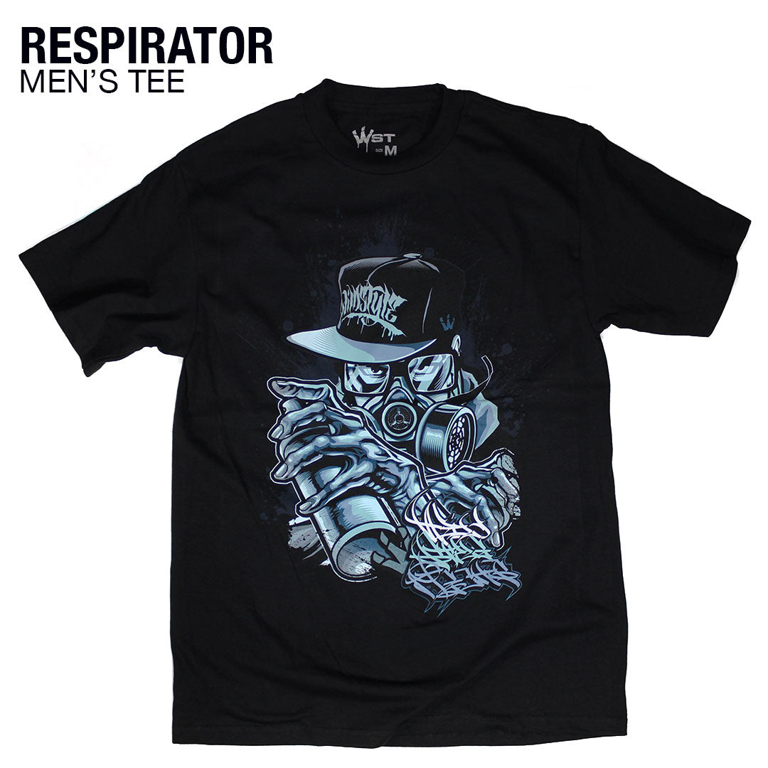Respirator T-Shirt by Wildstyle Technicians